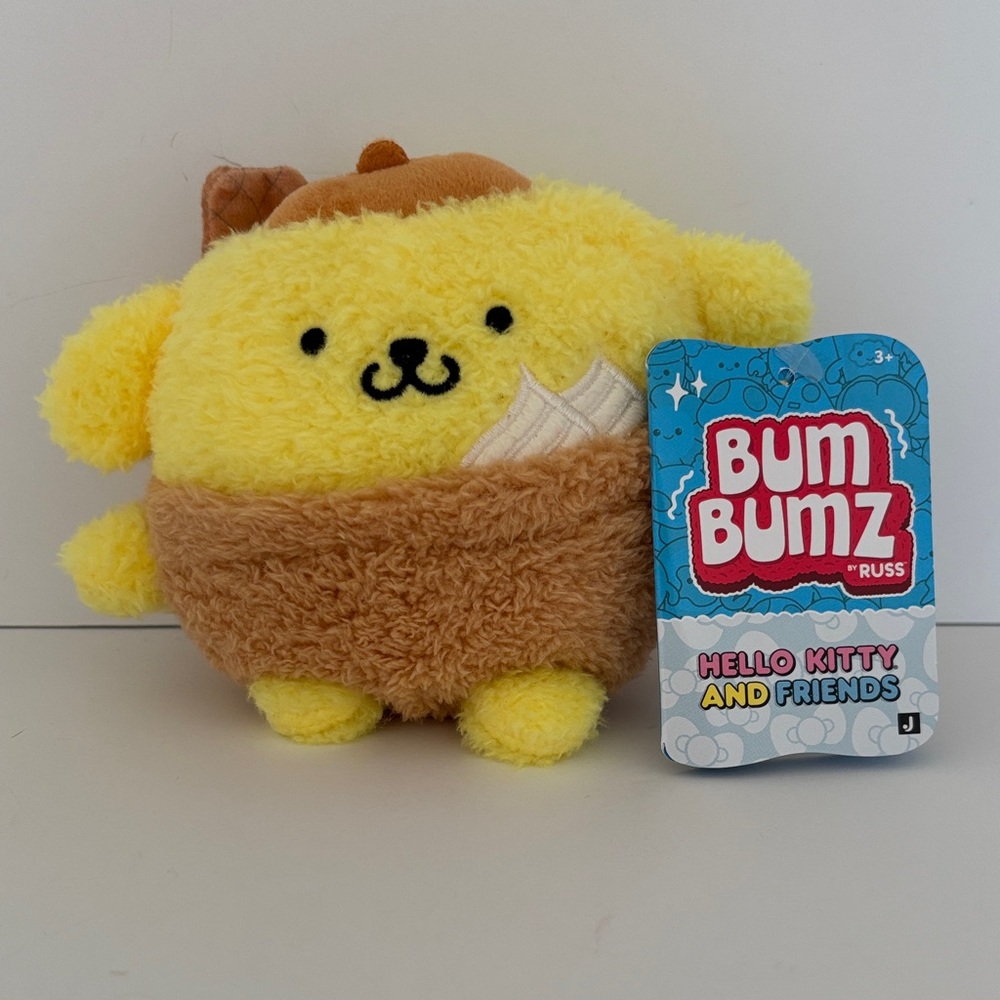 Pompompurin Ice Cream Bum Bumz Plush